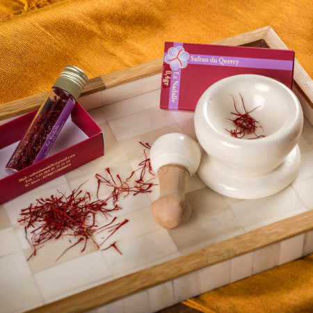 SAFFRON FROM THE QUERCY REGION, FRANCE (0,4gr)