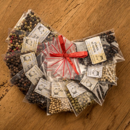 PEPPERCORNS FROM AROUND THE...